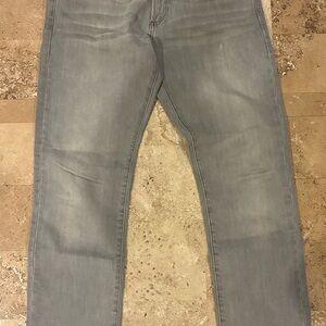 Men's Classic Gray Slim Jeans